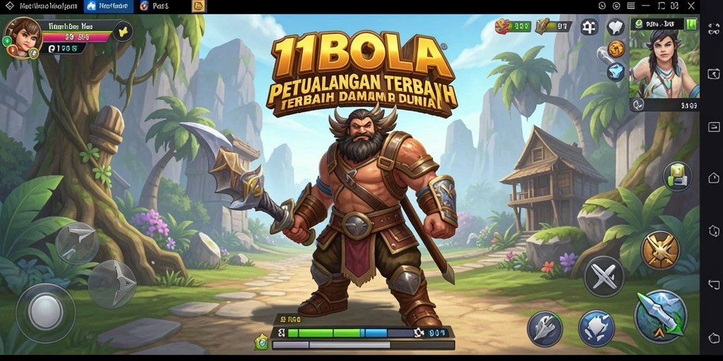 Gameplay RPG seru dalam 11BOLA dengan karakter dan petualangan menarik.