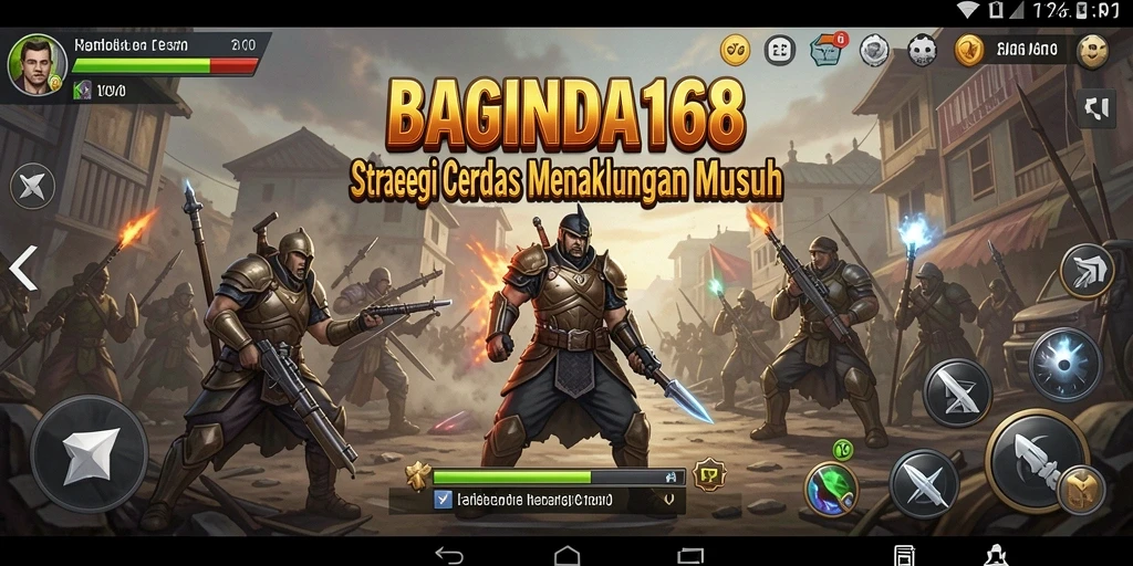 Screenshot gameplay BAGINDA168 dengan aksi strategi yang menegangkan.