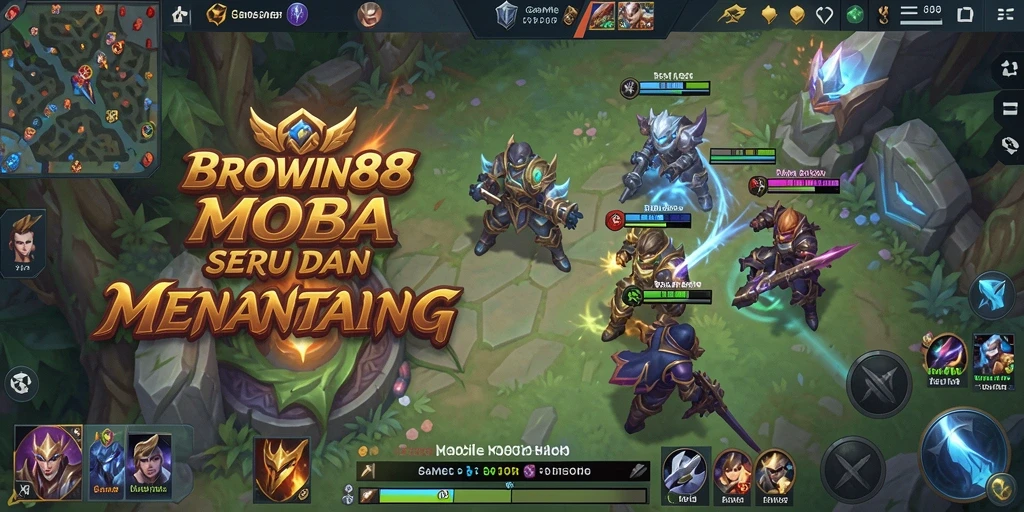 Tampilan gameplay menarik BROWIN88 dengan karakter dan aksi seru.