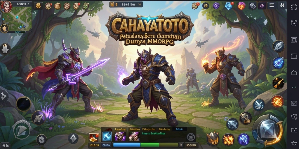 Gameplay seru di dunia CAHAYATOTO dengan karakter dan misi menarik.