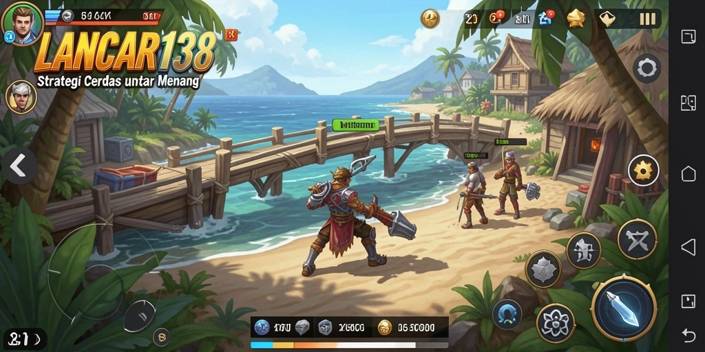 Tampilan gameplay yang menantang dan strategis di LANCAR138.