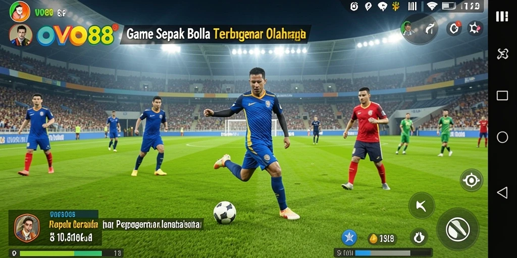 Tampilan gameplay menegangkan dan grafis menarik dalam OVO88.