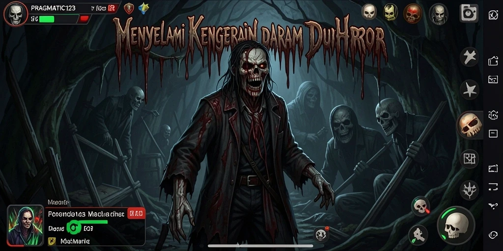 Screenshot menampilkan suasana menegangkan dalam gameplay PRAGMATIC123.