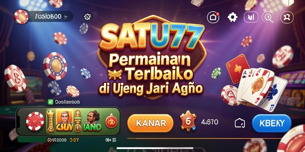 Tampilan menarik dan grafik memukau dari SATU77.
