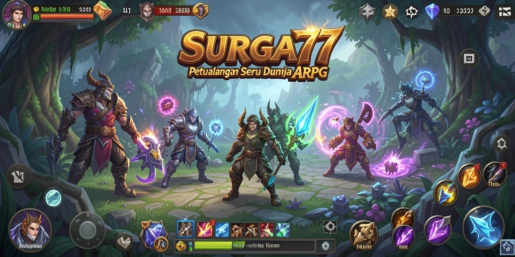 Gameplay menakjubkan dalam dunia fantasi SURGA77.