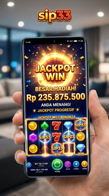 Tampilan utama aplikasi sip33 dengan navigasi sederhana.